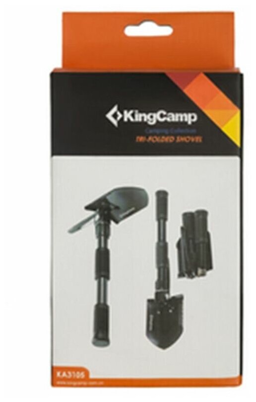 Лопата походная Kingcamp 3105 Three Folded Shovel - фотография № 5