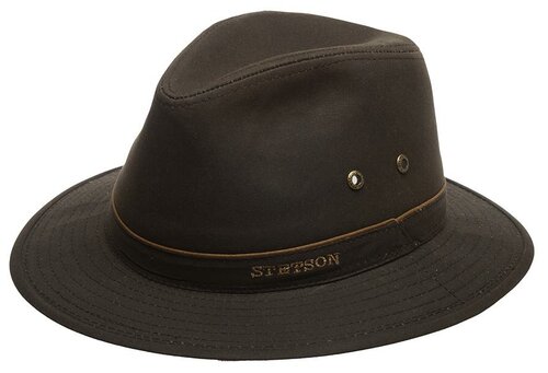 Шляпа STETSON, размер 63, коричневый