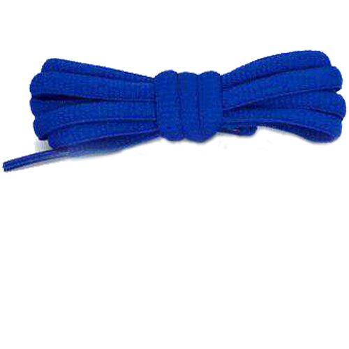 Шнурки овальные 120см - Средне синие