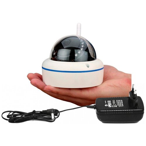 Уличная купольная Wi-Fi IP-камера - Линк D45W-8G (J5200EU) (встроенный микрофон, технология Р2Р, запись на карту памяти) - камера охрана