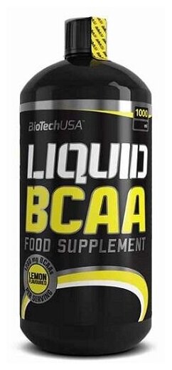 Жидкие BCAA BioTech USA Liquid BCAA апельсин 1000 мл 1000 мл