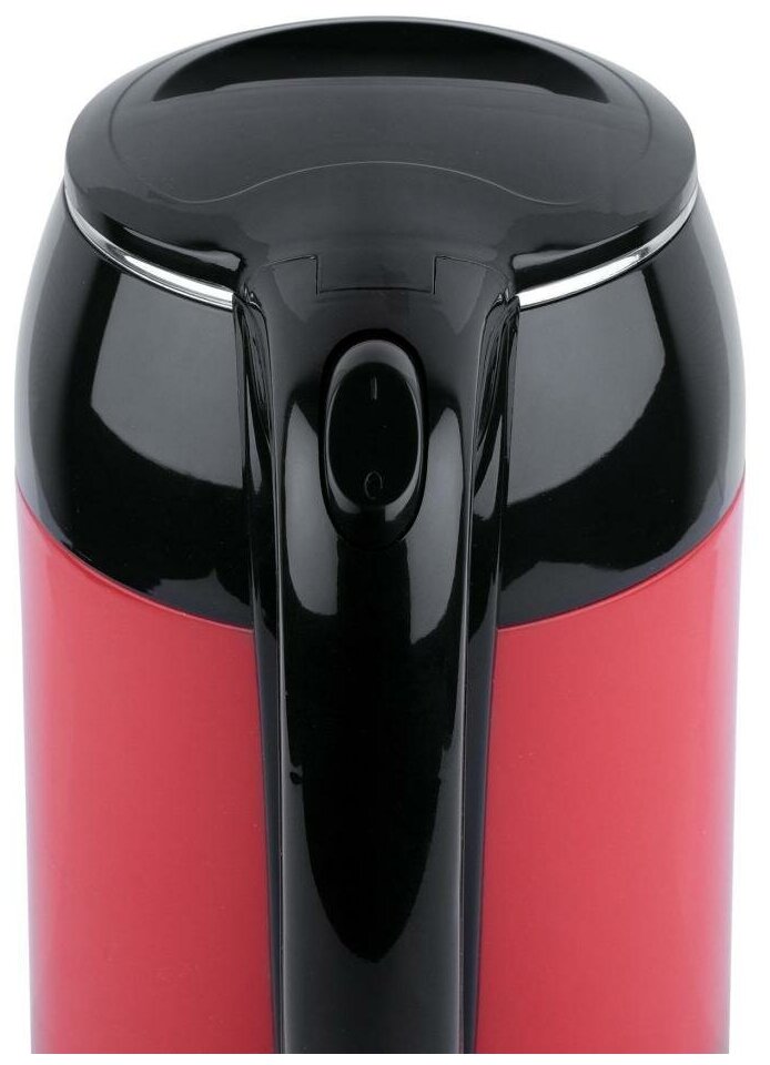 Чайник металлический 1,7л BBK, арт. EK1709P, черный/красный, 2000Вт - фотография № 10