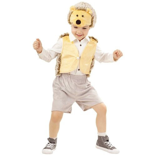 фото Карнавальный костюм "ёжик степка", размер 128-64 пуговка