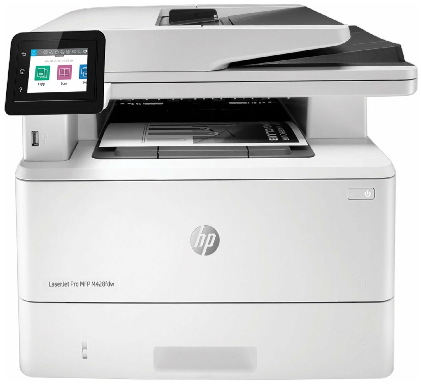 МФУ лазерное HP LaserJet Pro M428fdw 