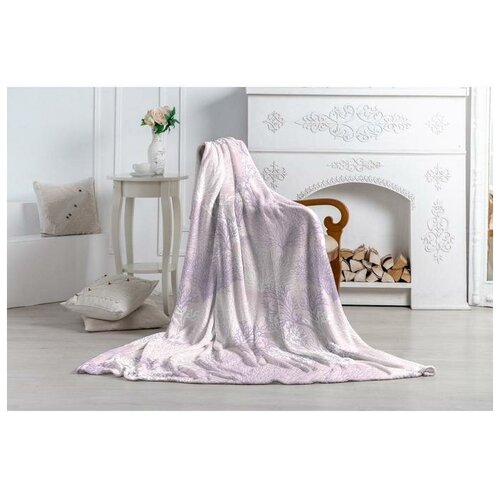 фото Плед павлина сиреневый 150х200 см, аэрософт 190 г/м пэ100%
