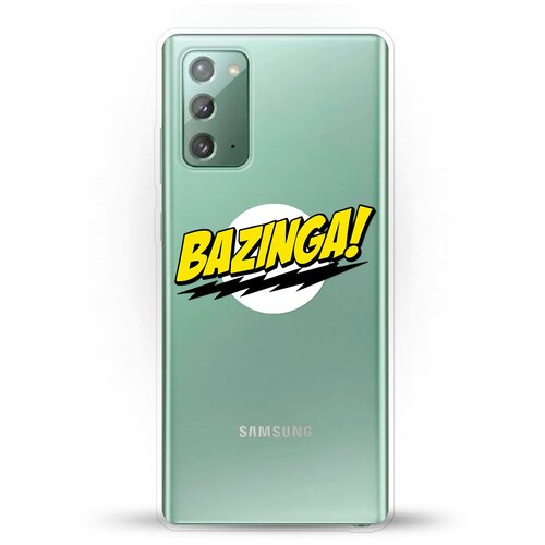 фото Силиконовый чехол шелдон на samsung galaxy note 20 andy & paul