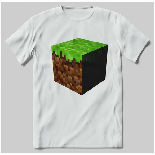 фото Футболка с принтом блок земли brut-shop