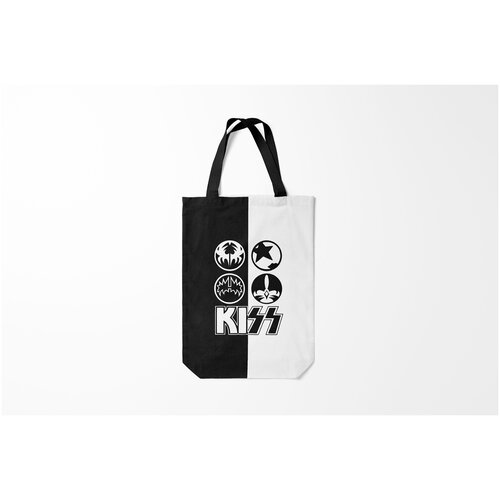 фото Сумка-шоппер / рок / kiss/ 31х42 см burnettie