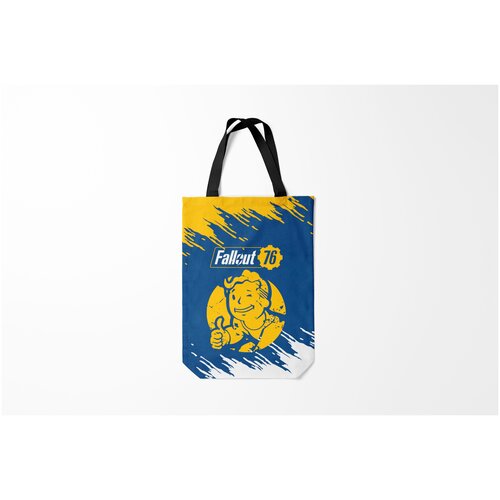 фото Сумка-шоппер / 31х42 см / геймерам / fallout 76. burnettie