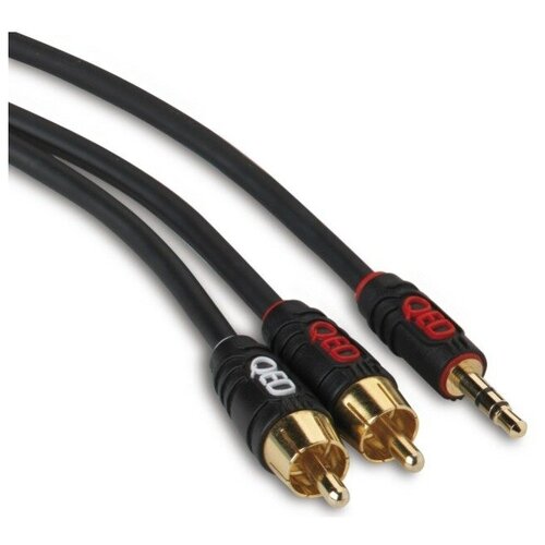 Кабель аудио 1xMini Jack - 2xRCA QED (QE5091) Profile J2P 3.0m