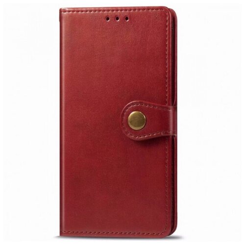 Gallant Глянцевый чехол книжка кошелек для Xiaomi Redmi 9 с кнопкой чехол книжка на xiaomi redmi 7 красный