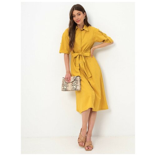 фото Платье женское миди g pride желтое g-pride