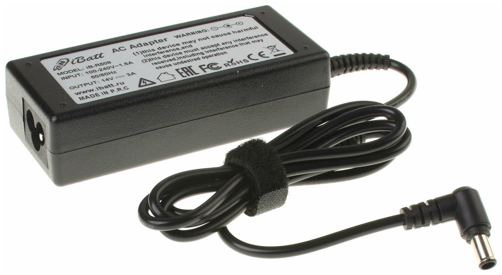 Блок питания iBatt iB-B1-R508 14V 3A, 42W, разъём 6.5*4.5 mm, pin для AP04214-UV, AD-4214L, AD-4214N