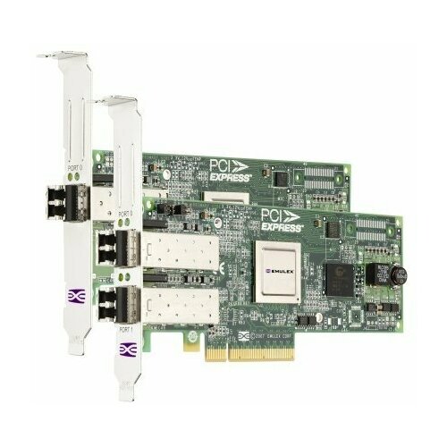 Контроллер Lenovo Emulex 8Gb FC Single-port HBA for SystemX (42D0485) хост адаптер fc hba 2xfc16g pcie3x8 qle2692 sr ck 06030382 huawei