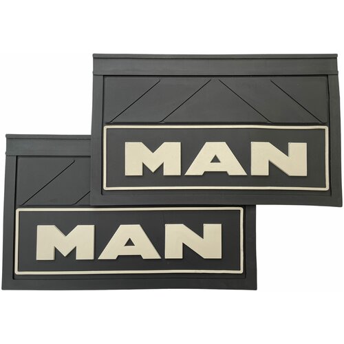 Брызговики на грузовик MAN прицеп задние 580х360 LUX 5