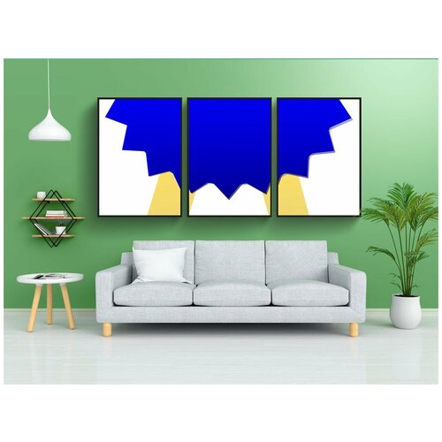 фото Набор модулных постеров для интерьера "лента, победитель, награда" 60x90 см. в тубусе, без рамки lotsprints