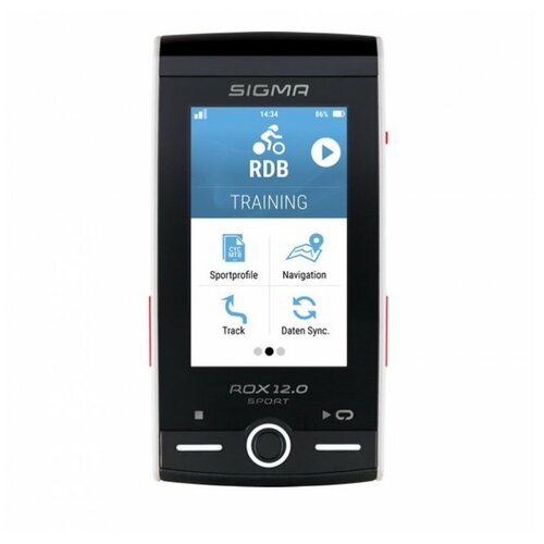 фото Sigma велокомпьютер rox gps 12.0 sport set серый, 4gb