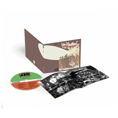 Компакт-Диски, Atlantic, LED ZEPPELIN - LED ZEPPELIN II (CD) компакт диски atlantic led zeppelin led zeppelin ii cd