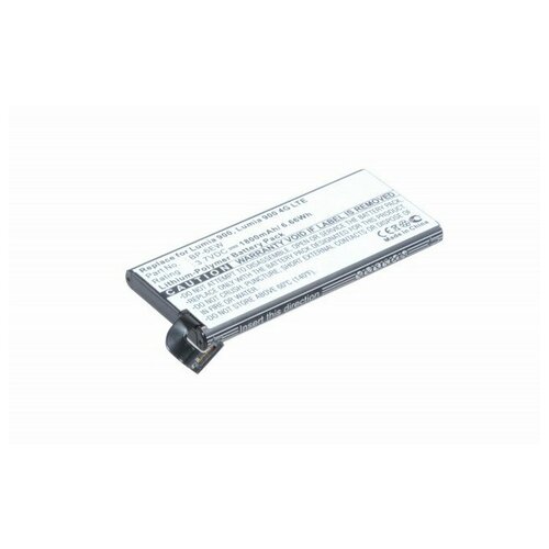 Аккумулятор для телефона Nokia Lumia 900 (BP-6EW) 1800mAh клип кейс смартфона nokia lumia 900 cc 1037