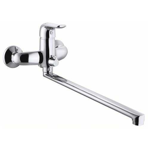 Смеситель для ванны (длинн. излив, однорычаж., без лейки и шланга) JD-E112-6-1 Janedo