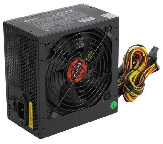 EXEGATE Блок питания EX282070RUS Блок питания 550W XP550, ATX, black, 12cm fan, 24p+4p, 6 8p PCI-E, 3 SATA, 2 IDE, FDD