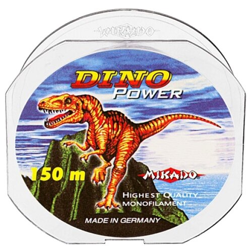 монофильная леска mikado dino power d 0 29 мм 150 м 9 4 кг прозрачный 1 шт Монофильная леска MIKADO Dino Power d=0.17 мм, 150 м, 4 кг, прозрачный, 1 шт.