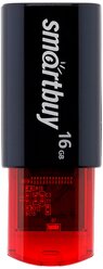 Флеш-накопитель USB 2.0 Smartbuy 16GB Click Black-Red (SB16GBCl-K)