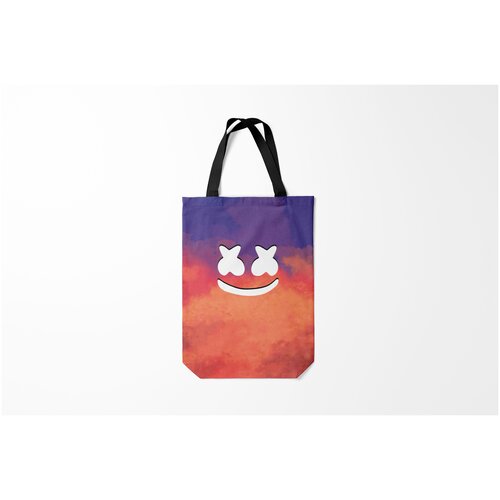 фото Сумка-шоппер / 31х42 см / разная музыка / marshmello marchmello sky burnettie