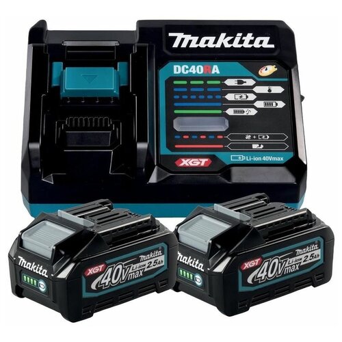 Набор аккумулятор+зарядка Makita 191L76-1 Power Source Kit Li 40V 2.5Ah