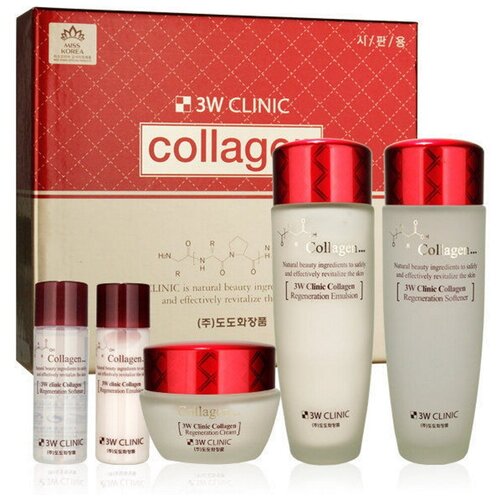 3W Clinic Набор Collagen skin care
