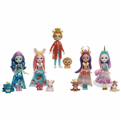 фото Набор enchantimals королевские друзья куклы с питомцами gyn58