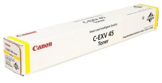 Тонер Canon C-EXV45 Y C-EXV45 Y для imageRUNNER ADVANCE C72хх желтый