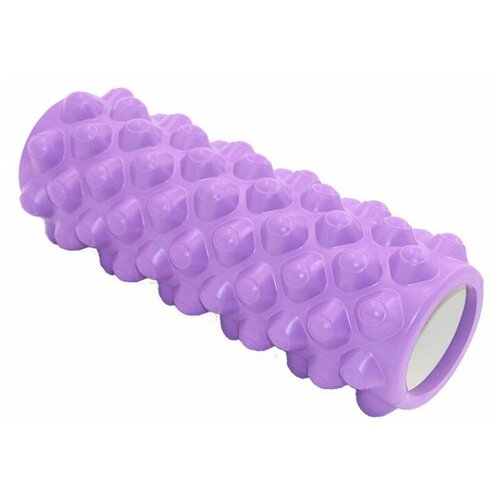 Ролик для йоги (фиолетовый) 33х14см BuyFit ЭВА B33071
