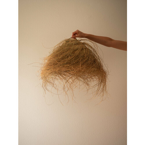 Марокканский плетёный абажур из стеблей Халфа 