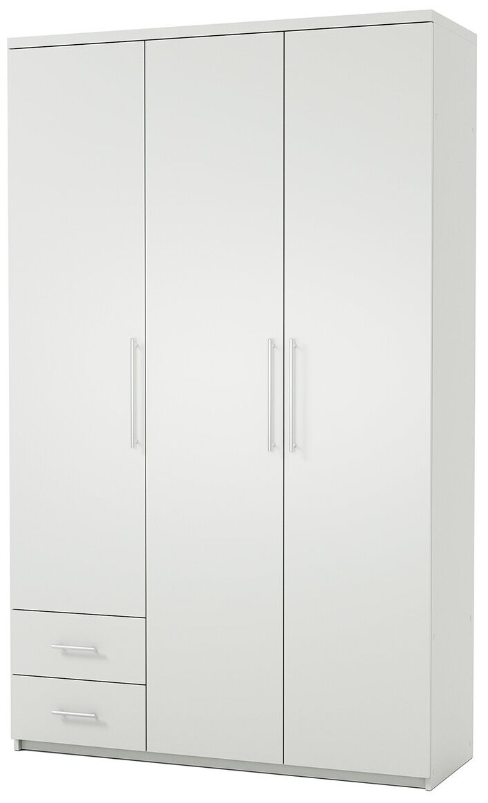 Шкаф трехдверный Шарм-Дизайн Мелодия МКЯ-32/1 90х60х240 белый