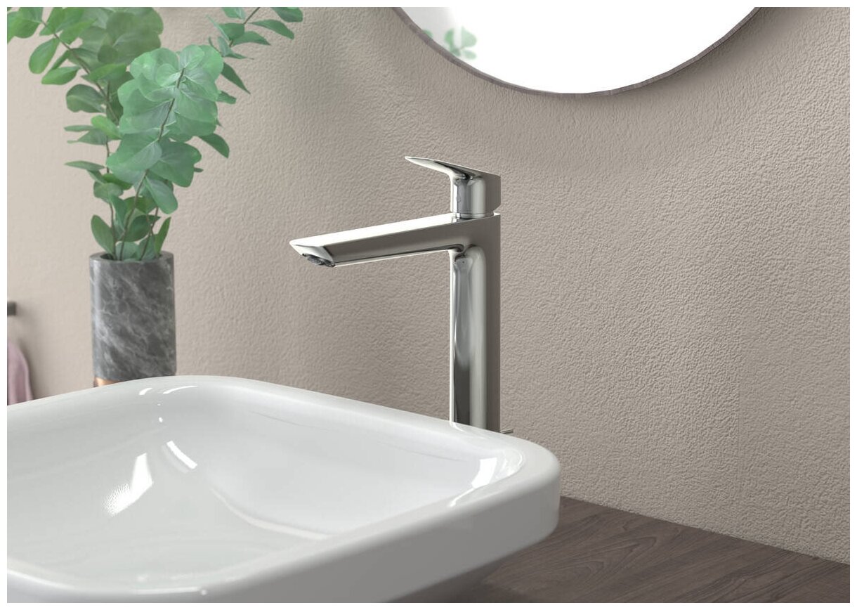 Смеситель для раковины Hansgrohe - фото №3