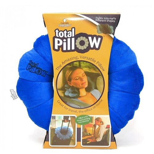 фото Подушка трансформер для путешествий total pillow (синий)