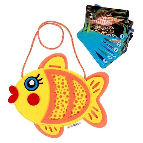 Настольная игра SmileDecor Сумочка из фетра «Рыбка» сумочка из фетра рыбка 7414402