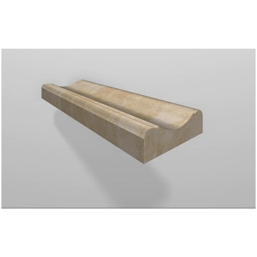Мраморная плитка Marmocer 01 Molding Latte 240x10 PJG-YXXT001-NT-1