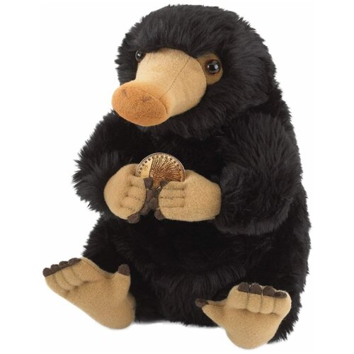 Мягкая игрушка нюхач Нюхлер с монетой (Fantastic Beasts Niffler Plush) черный