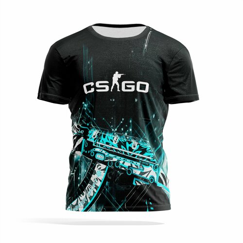 фото Футболка panin brand, размер xl, синий, серый