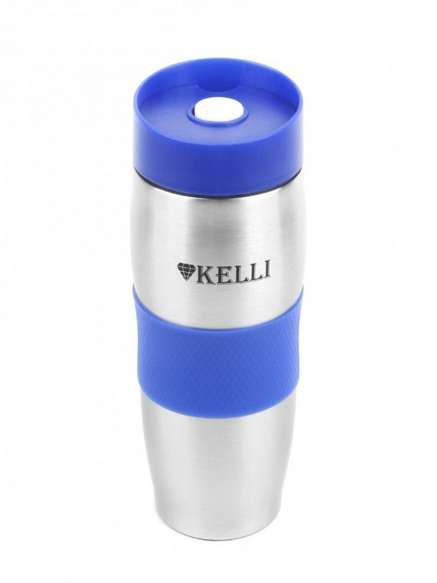 Термокружка Kelli KL-0942 400ml Blue