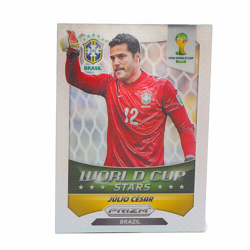 Коллекционная карточка Panini Prizm FIFA WORLD CUP 2014 - #WCS-6 Julio Cesar - Prizms S0325 коллекционная карточка panini prizm fifa world cup 2014