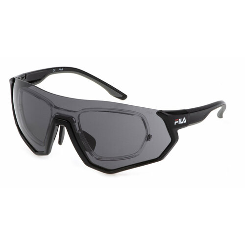 Солнцезащитные очки Fila SFI199 0Z42, прямоугольные, для мужчин, черный