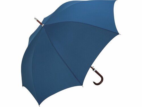 Зонт-трость FARE, полуавтомат, 8 спиц, синий