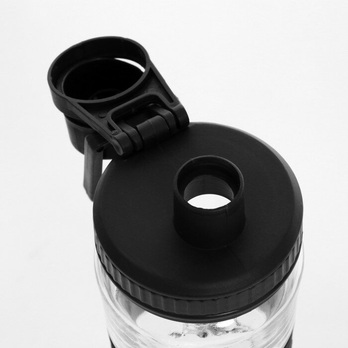 Бутылка для воды "Мастер К", 500 мл, 22 х 7.3 см, стеклянная - фотография № 4