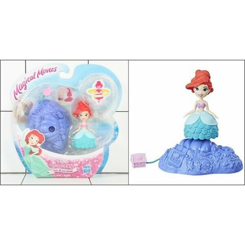 DISNEY PRINCESS. Magical Movers. Фигурка в ассортименте (Ариэль, Рапунцель) набор игровой disney princess hasbro комиксы замок ариэль e90705l0