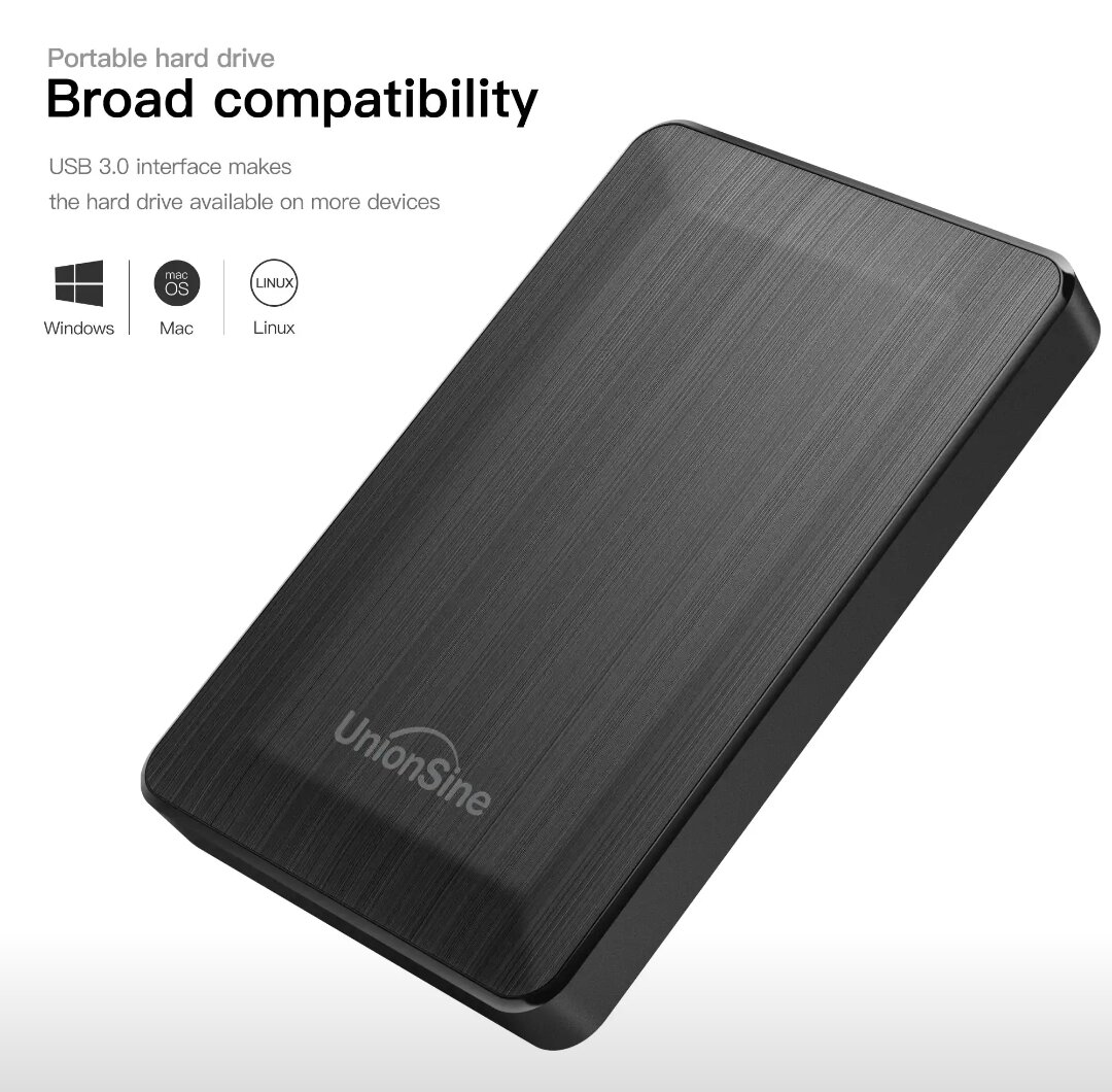 Внешний жёсткий диск 500 Гб KESU USB 3.0 — фото 3