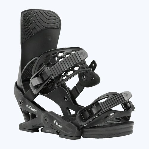 Крепления для сноуборда Jones Equinox 2023-24 - M - Черный стреп для сноуборда jones power spine ankle strap us s black