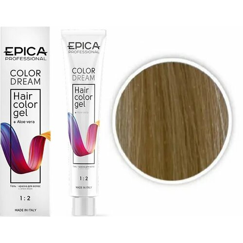 EPICA PROFESSIONAL, COLORDREAM, Гель краска 10.32, светлый блондин бежевый, 100 мл